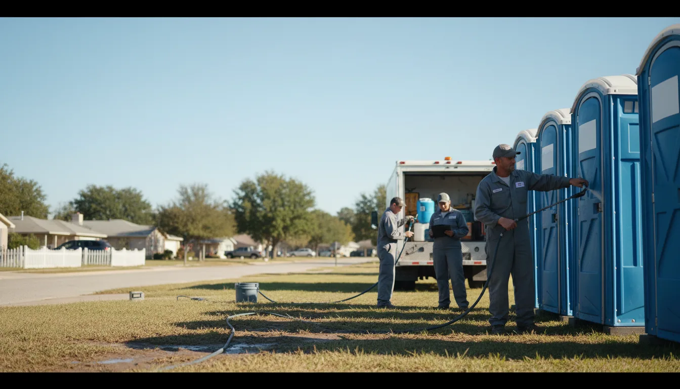 Long-Term Portable Toilet Rental in Moncure, NC near me
